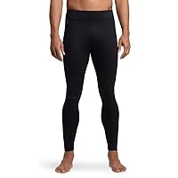Tommie Copper Men’s Core Compression Tights | UPF 50, Breathable, Sweat Wicking Activewear for Everyday Support & Recovery