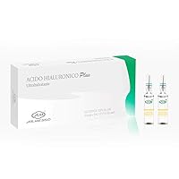 Armesso Hyaluronic Acid Plus | Ácido Hialurónico Plus | 10 x 2ml Ampoules - 1% Concentration / Anti-Wrinkle Serum