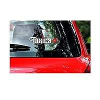 Toxica Vinyl Decal Sticker Window Windshield 9