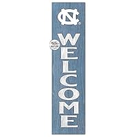 North Carolina Tar Heels Welcome Porch Leaner, 11x46 Inches, Tar Heels Outdoor Welcome Sign; Display Your Team Spirit with This North Carolina Chapel Hill Tar Heels Plaque