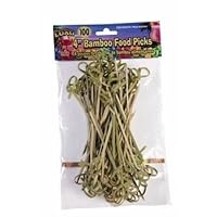 Luau Bamboo Food Picks 4 Inches (100/pkg) Pkg/3