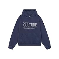 Unisex For The Culture Crystal Navy Blue, Olive Green, Grey Fleece Hoodie