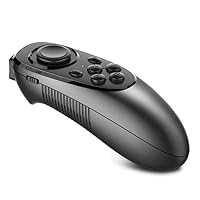 VR Remote Controller Gamepad Bluetooth Controller VR Video, Film, Game, Selfie, Flip E-Book/Ppt/Nook Page, Mouse, 3D Glasses - (Color: Black)