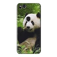 R1073 Panda Enjoy Eating Case Cover for Google Pixel 2 XL