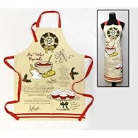 Young's Red Velvet Christmas Apron