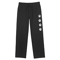 Fifth Sun Paw Print Repeat Young Men's Lounge Pants