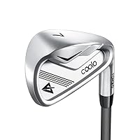 Graphite Golf Irons for Slower Swingers, Beginners/High Handicap/Seniors/Ladies, Individual Lightweight Irons, Reduced Strain on Elbows and Wrists, Right&Left Handed.