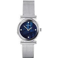 Sekonda Ladies Analogue Quartz Watch with Blue Dial and Milanese Strap Watch 40344