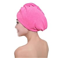 Turban Turban Bath Tool Microfiber After Shower Hair Drying Kit Women Girls Ladies Towel Quick Dry Hair Caps (Color : Black, Size : 60cm x 20cm)