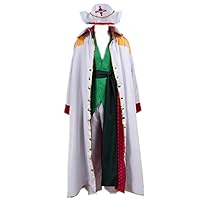 Shirohige Whitebeard Edward Newgate Cosplay Costume Uniform Suit Set Outfit Halloween