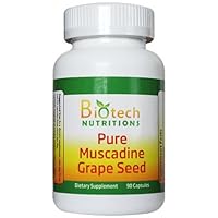 Muscadine Grape Seed 100% Pure Muscadine Grape Seed 90 capsules per bottle 650mg per capsule