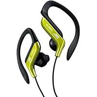 JVC Lightweight Water-Resistant Sweat-Proof Active Sport Headphones (Yellow)