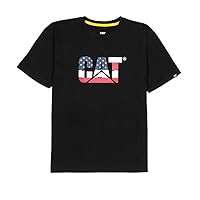 CAT Men's 7010043 4th of July Short Sleeve T-Shirt