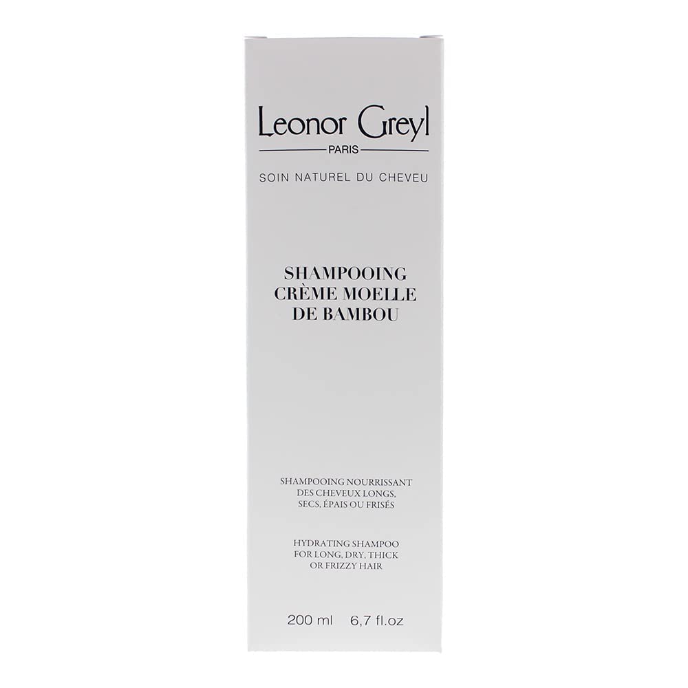 Leonor Greyl Paris - Shampooing Creme Moelle de Bambou - Hydrating Shampoo For Long, Dry, Or Frizzy Hair - Natural Anti-Frizz Shampoo (6.7 Fl Oz)