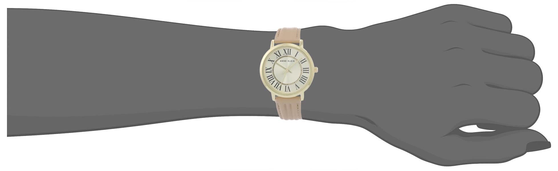 Anne Klein Women's Textured Strap Watch