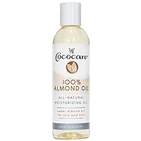 Cococare Natural Oil, Almond, 4 Ounce