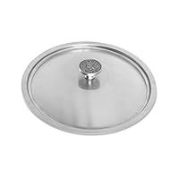 Nordic Ware Restaurant 10 inch Brushed Stainless-Steel Lid