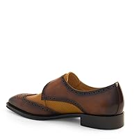 Two-Tone Wingtip Monkstrap