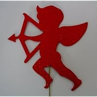 Cupid Photo Booth Party Props Cupid on a Stick Valentines Day Hearts Top Hats