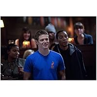 The Vampire Diaries (TV Series 2009 - ) 8 Inch x 10 Inch photo Zach Roerig Blue Tee Shirt Smiling at Club kn