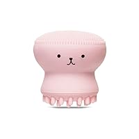 My Beauty Tool Jellyfish Silicon Brush | All in One Deep Pore Cleansing Sponge & Brush, for Exfoliating, Massage, Cleansing Soft Brush