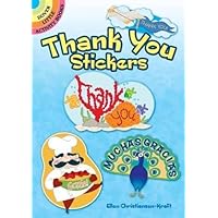 Thank You Stickers (Dover Little Activity Books Stickers) Thank You Stickers (Dover Little Activity Books Stickers) Paperback