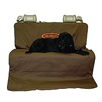 Brown Two Barrel Double Seat Cover
