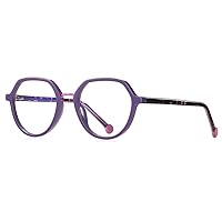 Women Jval Reading Glasses Fashion Exquisite Full Frame Glasses Purple