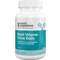Ultimate Multi-Vitamins Once Daily with Folate - 30 Vegetarian Capsules
