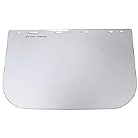 Sellstrom Replacement Window for 390 Series Safety Face Shields - Acetate Window with Anti-Fog Coating - Clear Tint
