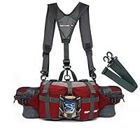 Outdoor Sports Waist Bag Hiking Cycling Climbing Backpack Bicycle Pack Running Water Bottle Waterproof Nylon Mountain