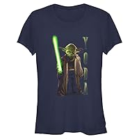 STAR WARS High Republic Yoda Hero Shot Women's Fast Fashion Short Sleeve Tee Shirt