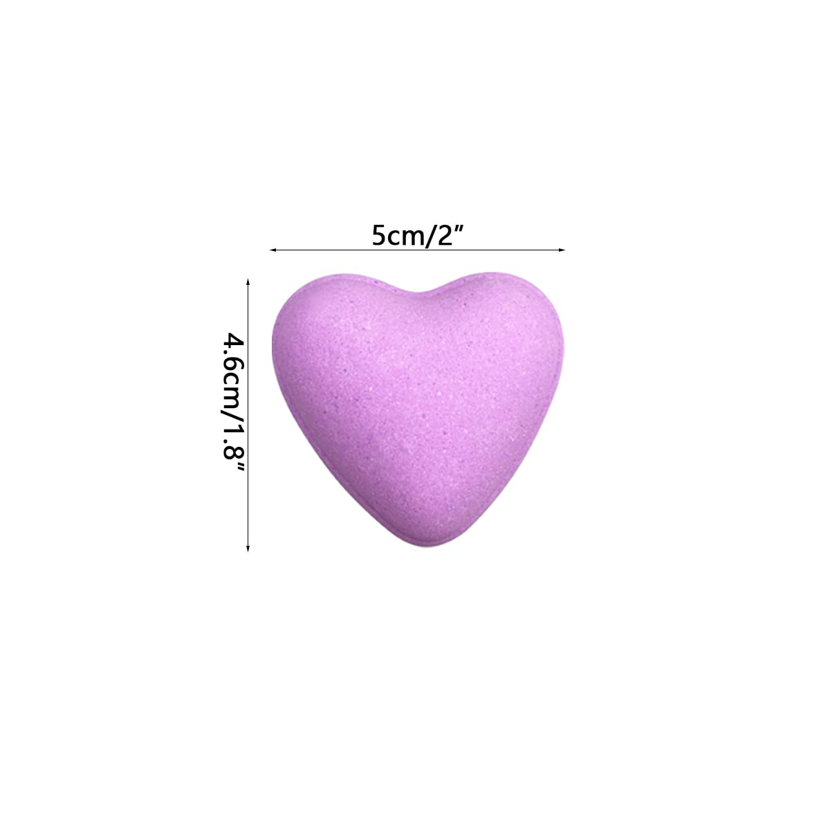 Jofan 12 Pack Valentines Day Heart Bubble Bath Bombs for Her Women Kids Valentines Day Gifts
