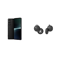 Sony Xperia 1 V 256GB 5G Factory Unlocked Smartphone [U.S. Official w/Warranty] & LinkBuds Truly Wireless Earbud Headphones with an Open-Ring