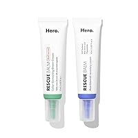 Hero Cosmetics Rescue Balm Bundle - Post-Blemish Recovery Cream for Dry, Red Skin - Vegan-Friendly (2 Pack)