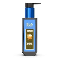 Ayurvedic Tan Removal Face Wash for Glowing Skin | Honey Aloe Vera Detan Face Wash for Dry Skin, Oily Skin and Combination Skin (8 Herbs, 3.38 Fl Oz)