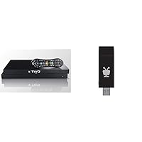 TiVo Edge for Cable | Cable TV, DVR and Streaming 4K UHD Media Player with Dolby Vision HDR and Dolby Atmos & TiVo WiFi 5 USB Adapter, Black (AP0100)