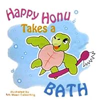 Happy Honu Takes A Bath