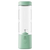 Azoula Portable Blender Smoothies Personal Blender, Mini Juicer Cup for Sports, Travel and Outdoors (13.5OZ Green)