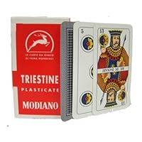 Modiano Triestine Italian Regional Playing Cards - 1 Deck