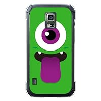 YESNO One Turn Ring, Green (Clear) / for Galaxy S5 Active SC-02G/docomo DSC02G-PCCL-201-N228