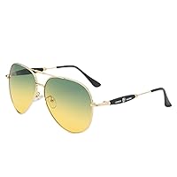 Night Vision Glasses, Anti-Glare Polarized Sports UV400 Yellow Rainy Safety Sunglasses for Men Driving Fishing Golf