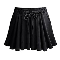 NP Summer Women Shorts Skirts Wide Leg Casual Loose Female Large