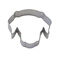 Dog Face Cookie Cutter 3.5 Inch –Tin Plated Steel Cookie Cutters - Dog Face Cookie Mold