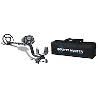 Bounty Hunter Discovery 3300 Metal Detector and Bounty Hunter Bounty Carry Bag