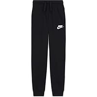 Nike Boy's Sportswear Pants, Black/White, Small
