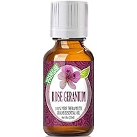 Healing Solutions 30ml Oils - Rose Geranium Essential Oil - 1 Fluid Ounce