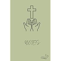 A Christian Notebook with 90 Lined Pages: Gift for Mother's and Father's Day