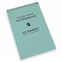 Quality Chess Scorebook - SkyBlue