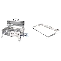 Magma Products Cabo, Adventurer Marine Series Gas Grill, Multi, One Size & Products, Serving Shelf with Removable Cutting Board, A10-902